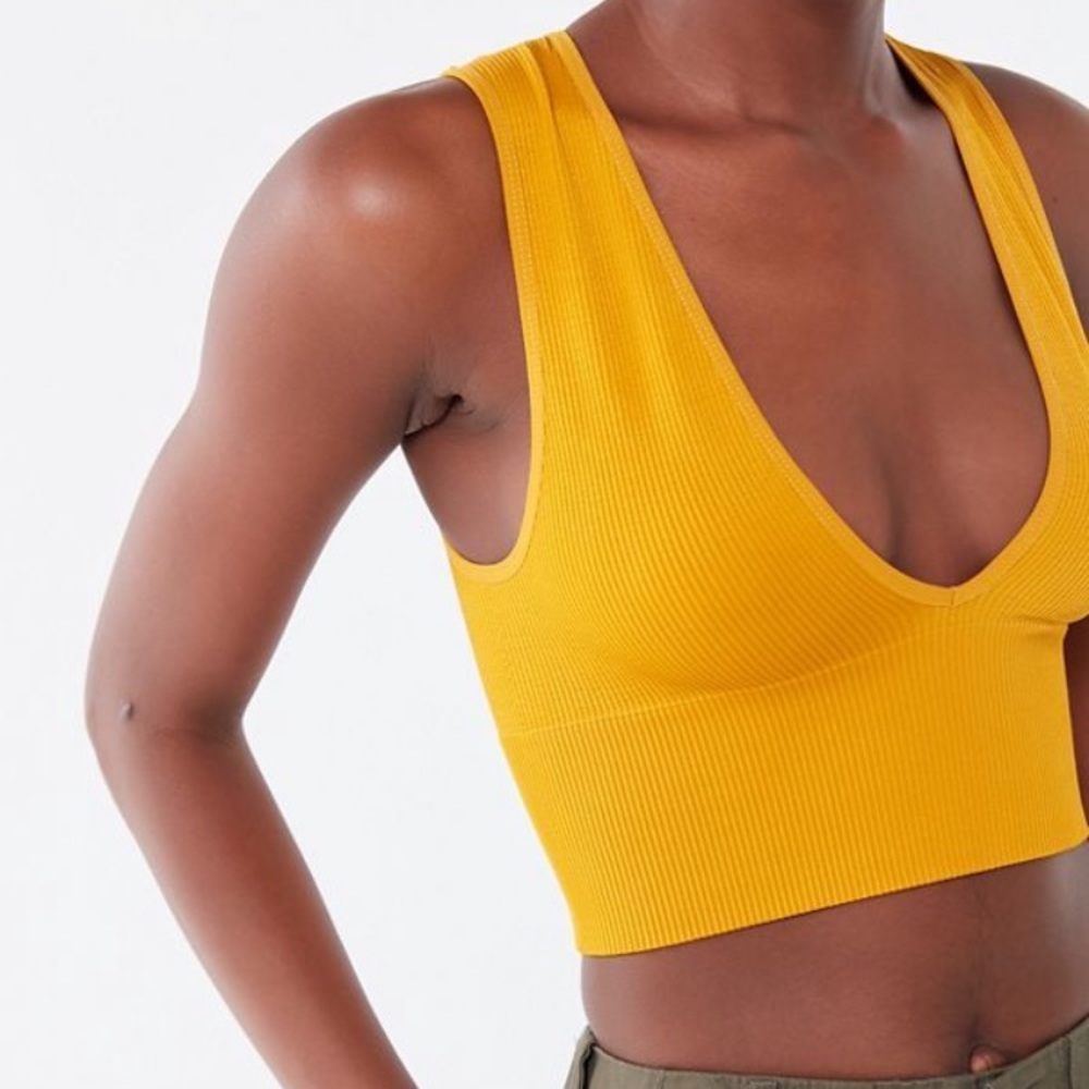 UO out from under plunging bra top S